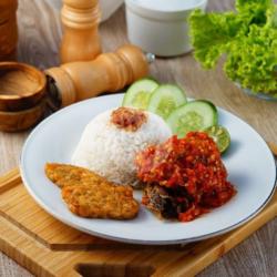 Nasi Ayam Sambel Penyet