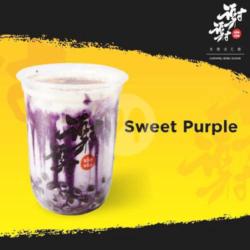 Sweet Purple Boba Fresh Milk