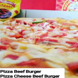 Pizza Cheese Beef Burger