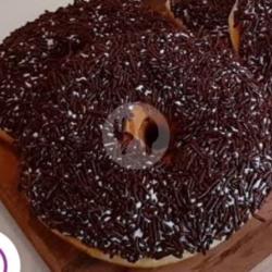 Donat Toping Vanila-meses Coklat