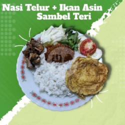 Nasi Telur   Ikan Asin Sambel Teri