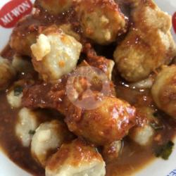 Mix Pentol Bakso Sapi   Tahu Bakso Sambal Kacang