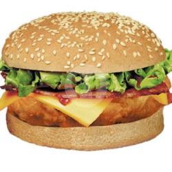 Cheese Burger Chicken Crispy