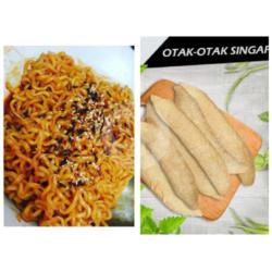 Mie Level Ori (lev.1/2/3)   Otak Singapore Goreng (1/2 Tsk)