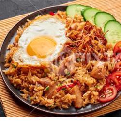 Nasi Goreng Ikan Teri   Telor Dadar