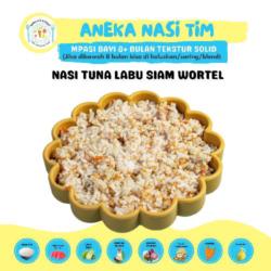 Nasi Tuna Wortel Labu Siam Size Medium 250 Ml( Frozen)