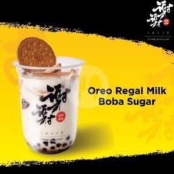 Oreo Regal Milk Boba Sugar