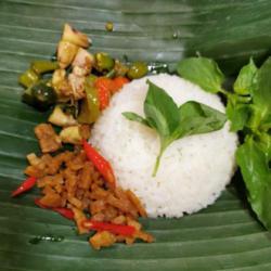 Nasi Kucing Cumi Pedas