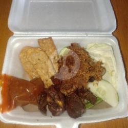 Lalapan Hati Ayam Ampela Goreng  Tanpa Nasi Putih