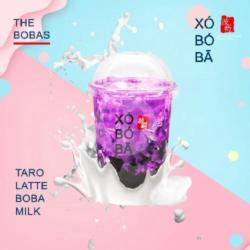 Taro Latte Boba Milk (large)