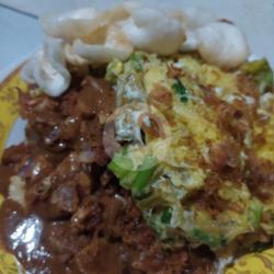 Tahu Tek Campur Telur Dadar Bawang Pre