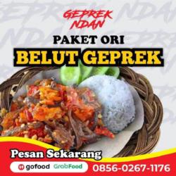 Nasi Belut Geprek