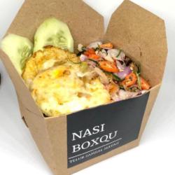 Nasi Boxqu Telur Sambal Matah