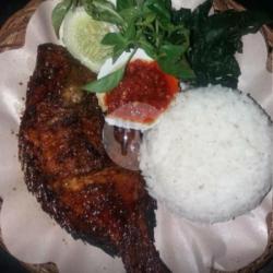 Nasi Nila Bakar, Sambel Lalap, Teh Panas