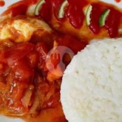 Nasi Bali Telur Ceplok   Tahu