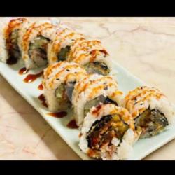 Salmon Skin Crispy Roll  (8 Pcs)