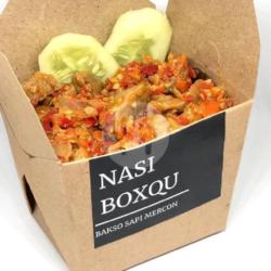 Nasi Boxqu Bakso Sapi Wagyu Grande