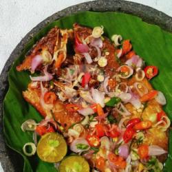 Ikan Asin Sambel Matah