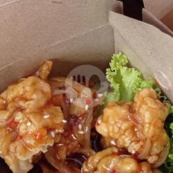 Rice Bowl Chicken Pop Saus Teriyaki Pedas