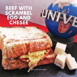 Roti Bakar Gandum Sandwich Dengan 2 Isian Pilihan