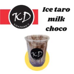 Ice Taro Milk Choco