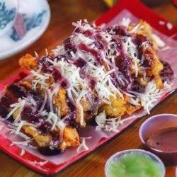 Pisang Goreng Blueberry Keju