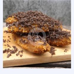 Pisang Goreng Kipas Coklat Susu