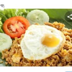 Mie Goreng   Telur, Sosis Ayam Dan Krupuk