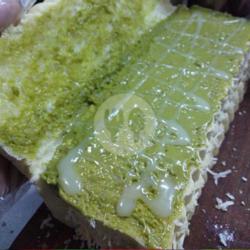 Roti Bakar Atau Kukus Greentea - Taro