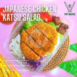 Japanese Chicken Katsu Salad (358 Cals)