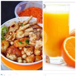 Bakso Aci Special 2   Fresh Orange Juice