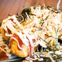 Mao Takoyaki Mozzarella Cheezy Reguler Isi 6 Balls