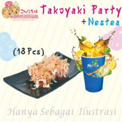 Takoyaki Party   Nestea