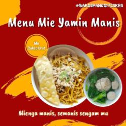 Menu Mie Yamin Manis Bakso Urat