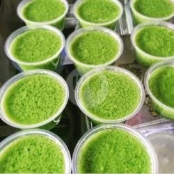 Pudding Lumut Pandan Hijau