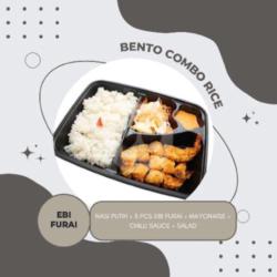 Bento Combo Rice Ebi Furai