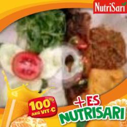 Nasi Ayam Penyet Plus Nutrisari