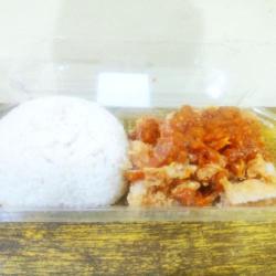 Nasi Seafood Crispy Sambal Bawang