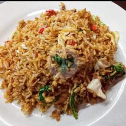 Nasi Goreng (telur Suir)   Teh Es