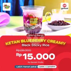 Black Sticky Rice Blueberry Creamy (bstie Blueberry)