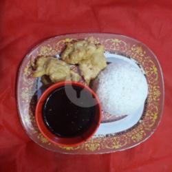 Nasi Udang Goreng Tepung