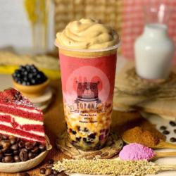 Dalgona Velvet Coffee Boba (l)