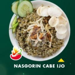 Nasi Goreng Cabe Ijo (pedas)