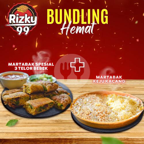 Martabak Keju Kacang + Martabak Spesial 3 Telor Bebek