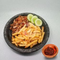 Kentang Ayam Geprek Sambal Terasi