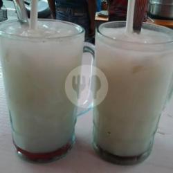 Es Kelapa Gula Putih   Susu.