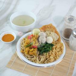 Bakmi Ayam Rica Komplit Porsi Besar