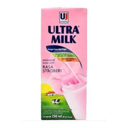 Ultra Milk Uht Stroberi 250ml