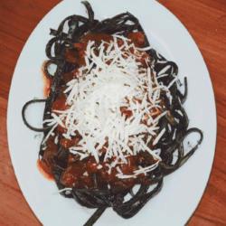 Charcoal Spaghetti Bolognese
