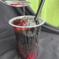 Grass Jelly Tea (r)